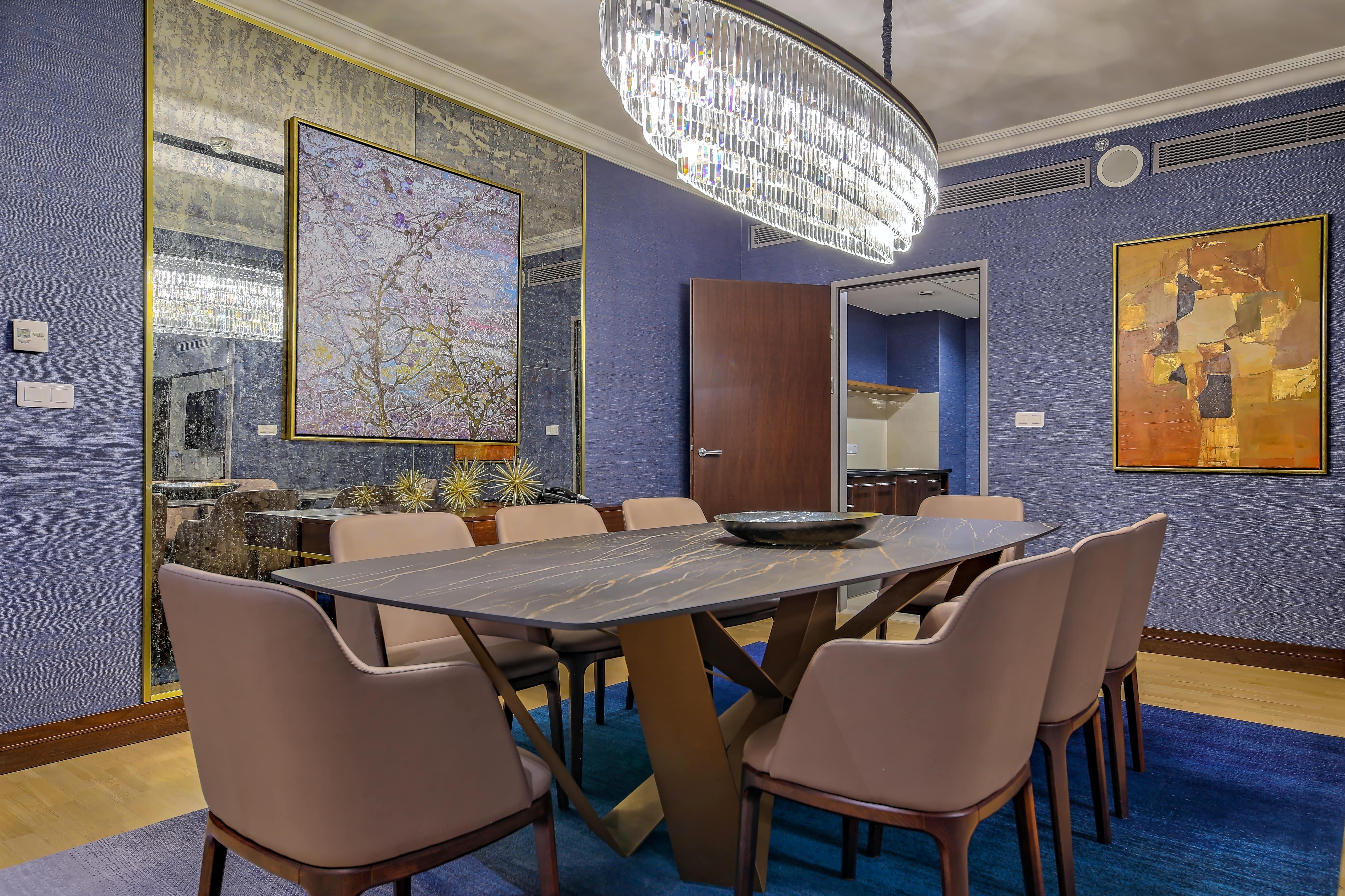 Hotel Intercontinental Warszawa By Ihg Esterno foto Interior of a suite at the Mandarin Oriental, Bangkok